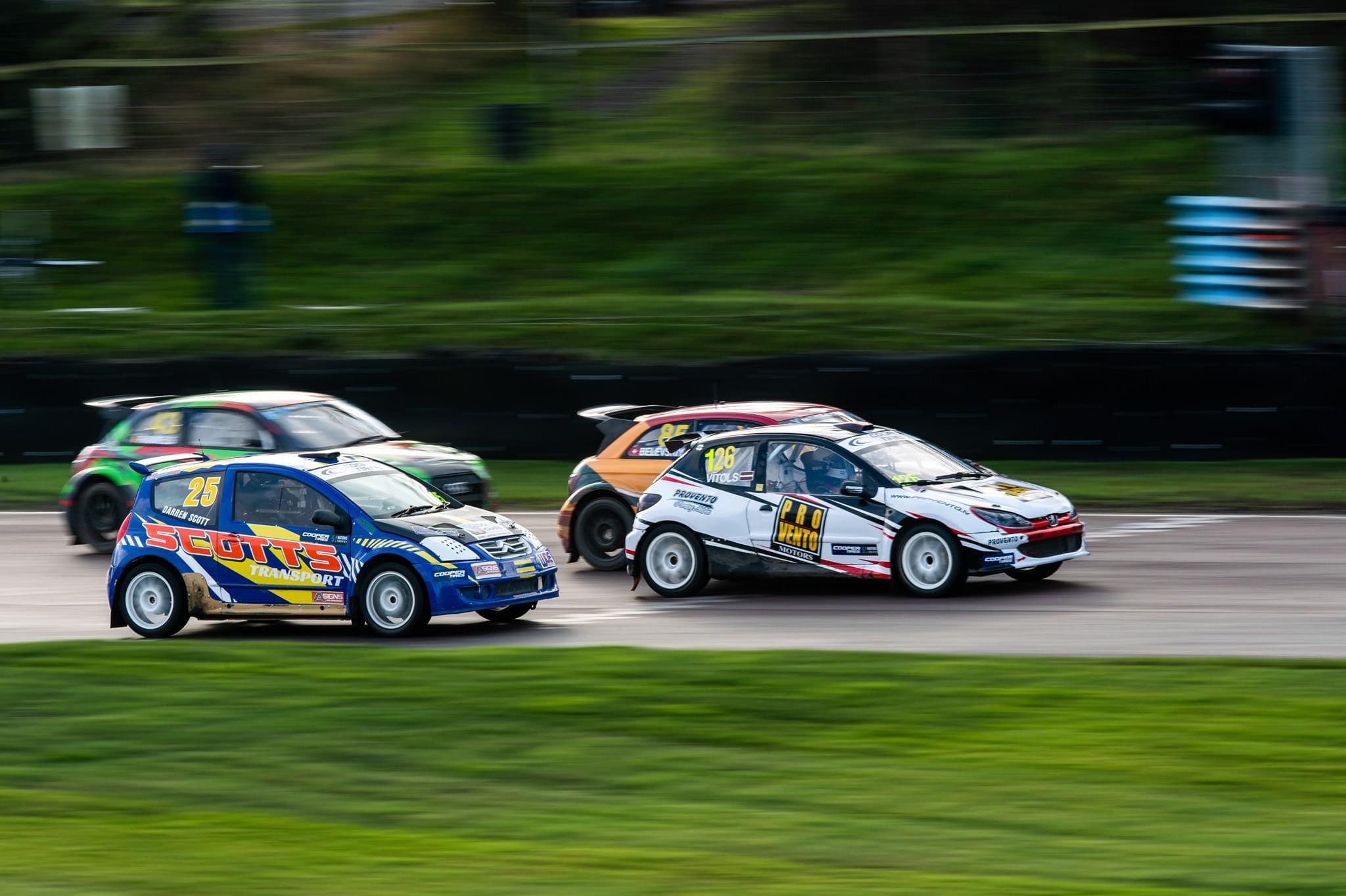 British 2020 and Latvian 2019 Championship Winning S1600 Rallycross Car For Sale + Spare Engine