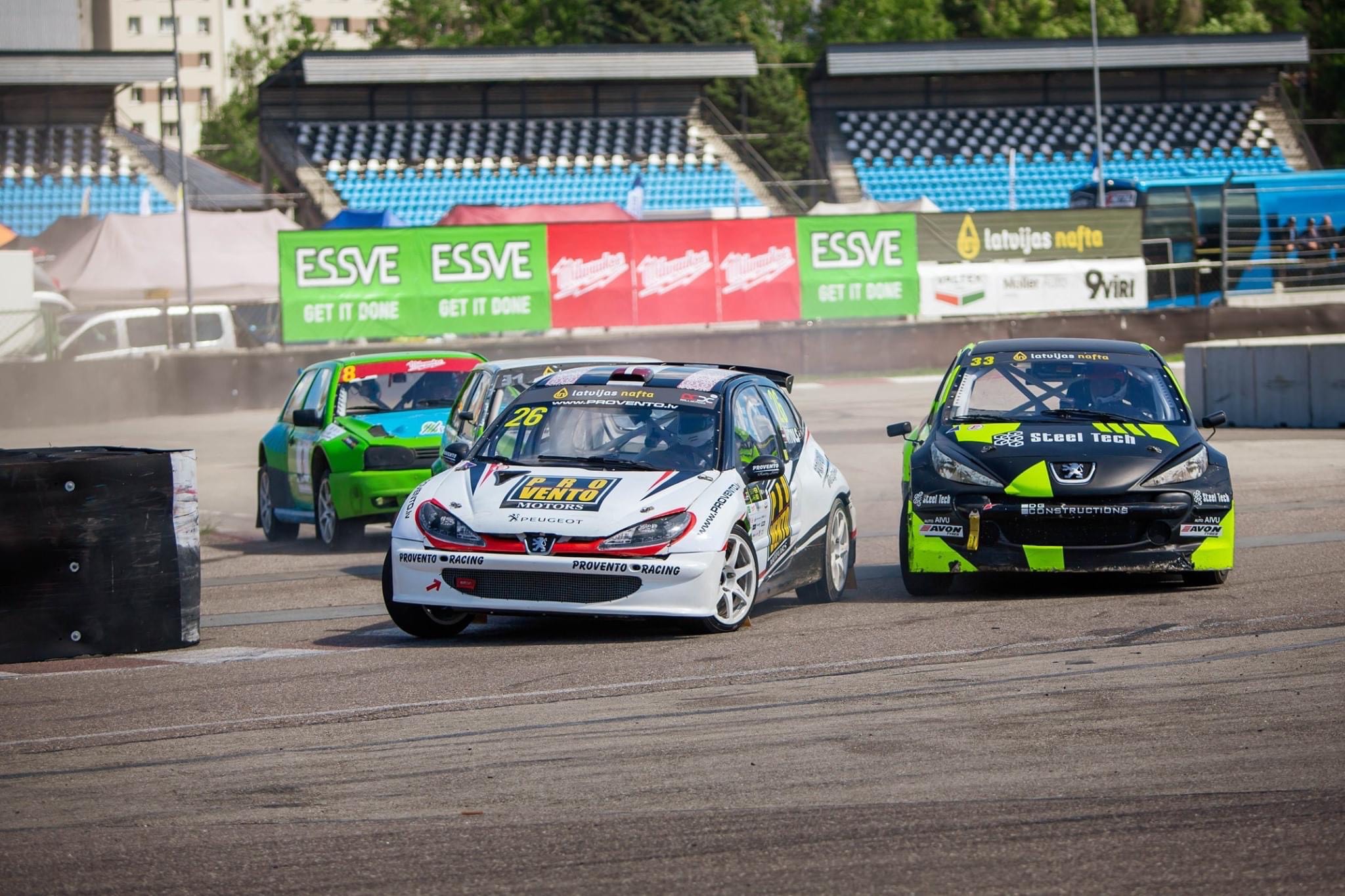 British 2020 and Latvian 2019 Championship Winning S1600 Rallycross Car For Sale + Spare Engine