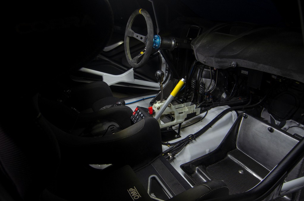 Rally Ford Fiesta Proto car