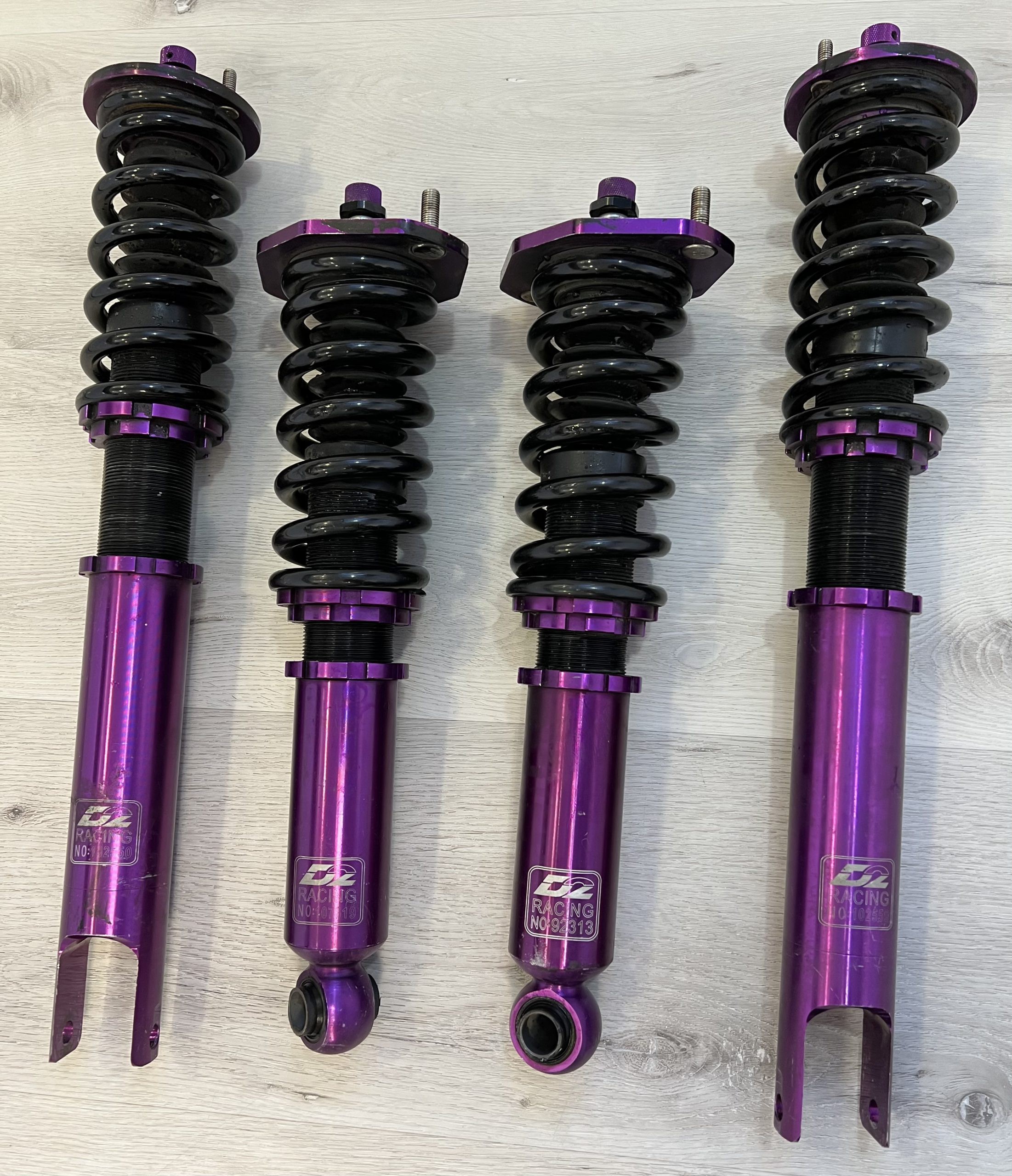 D2 racing coilovers