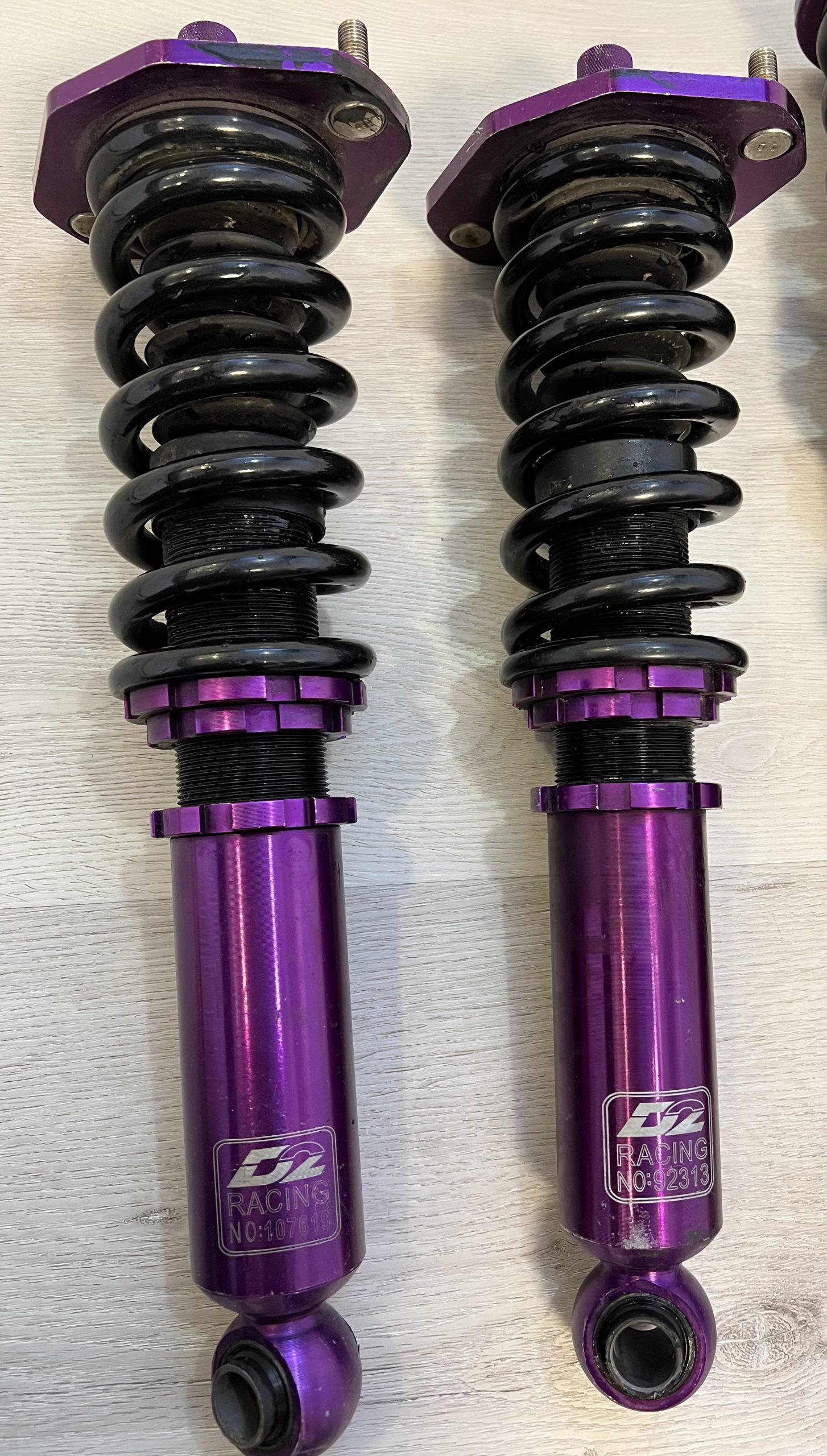 D2 racing coilovers