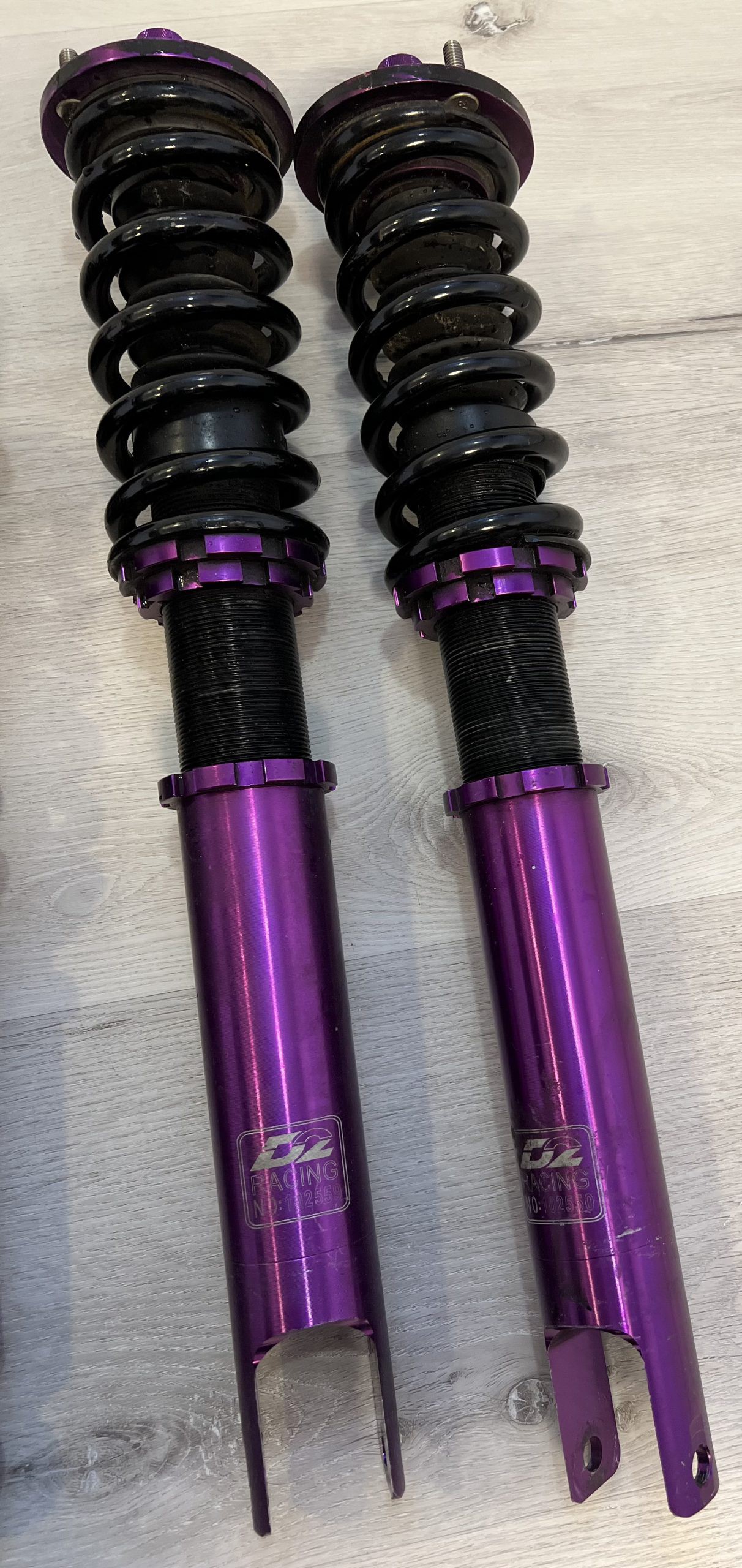 D2 racing coilovers