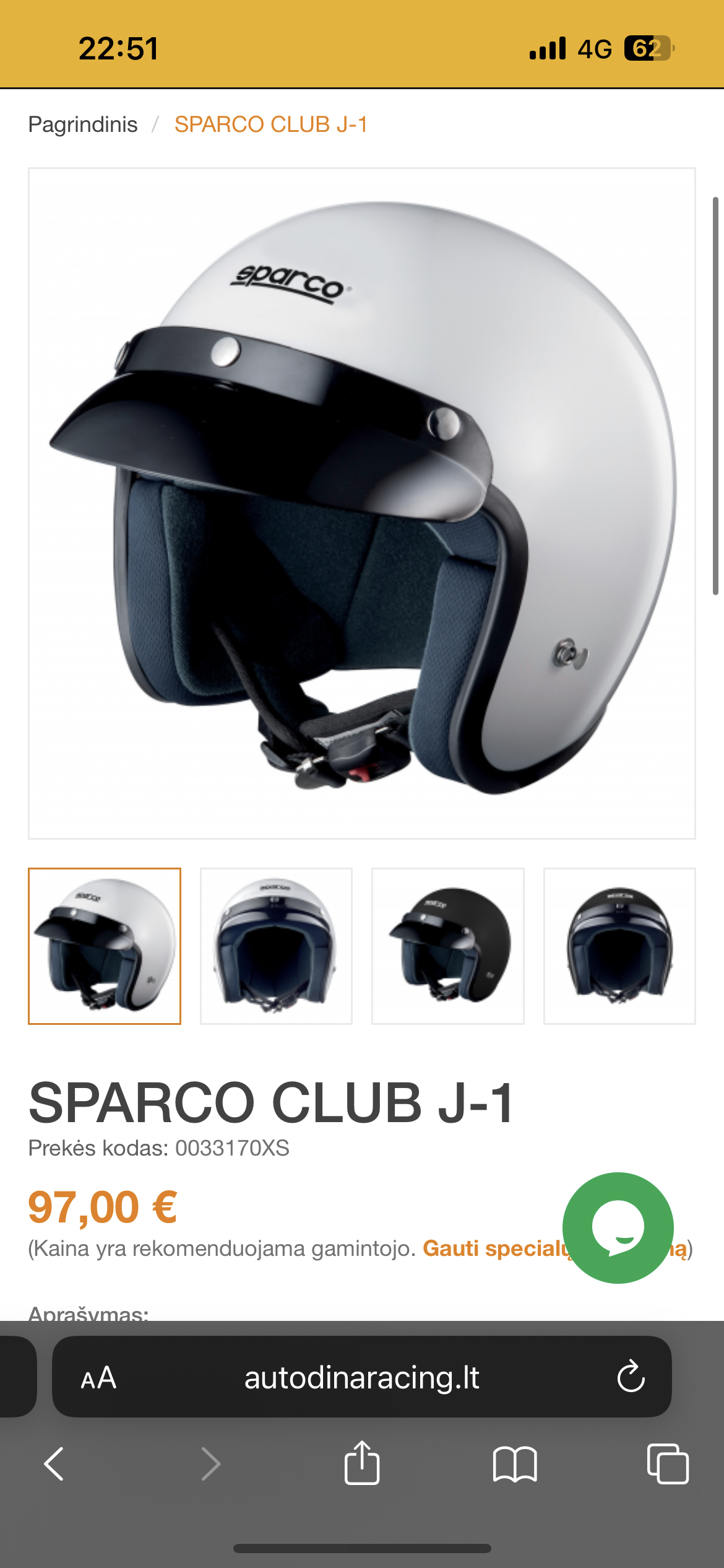 Sparco Club J-1