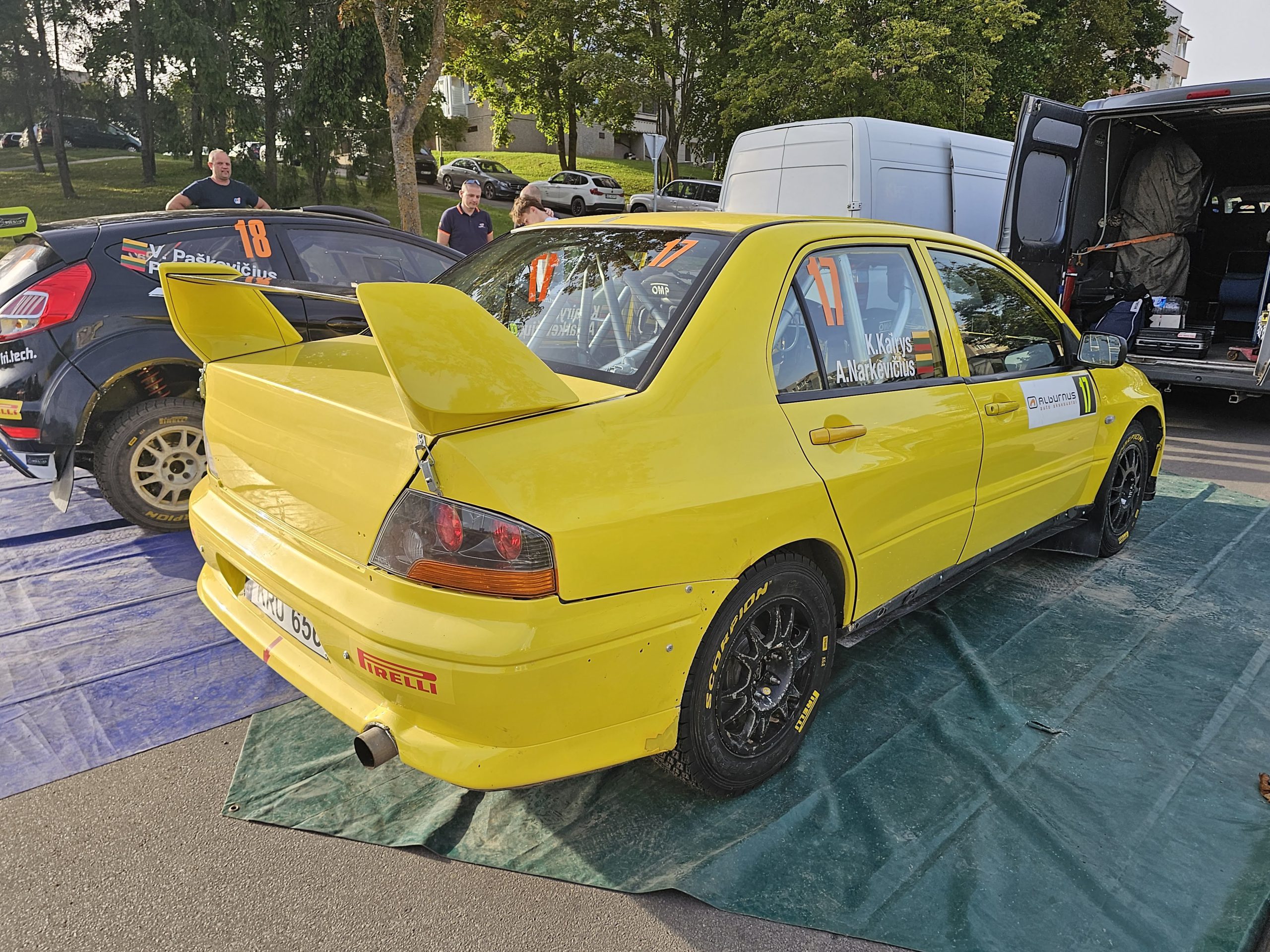 Mitsubishi Lancer Evolution Rally